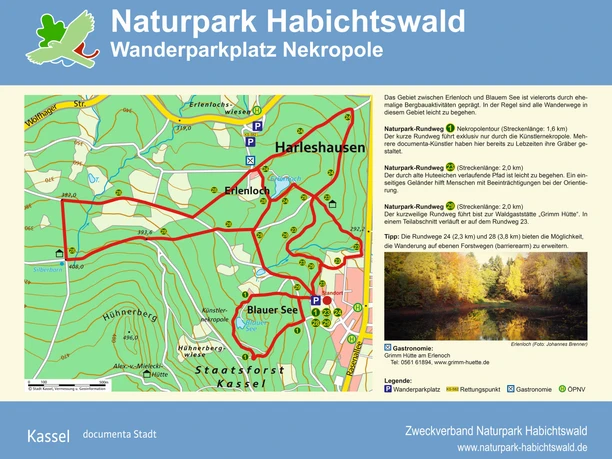 Wanderparkplatz Nekropole