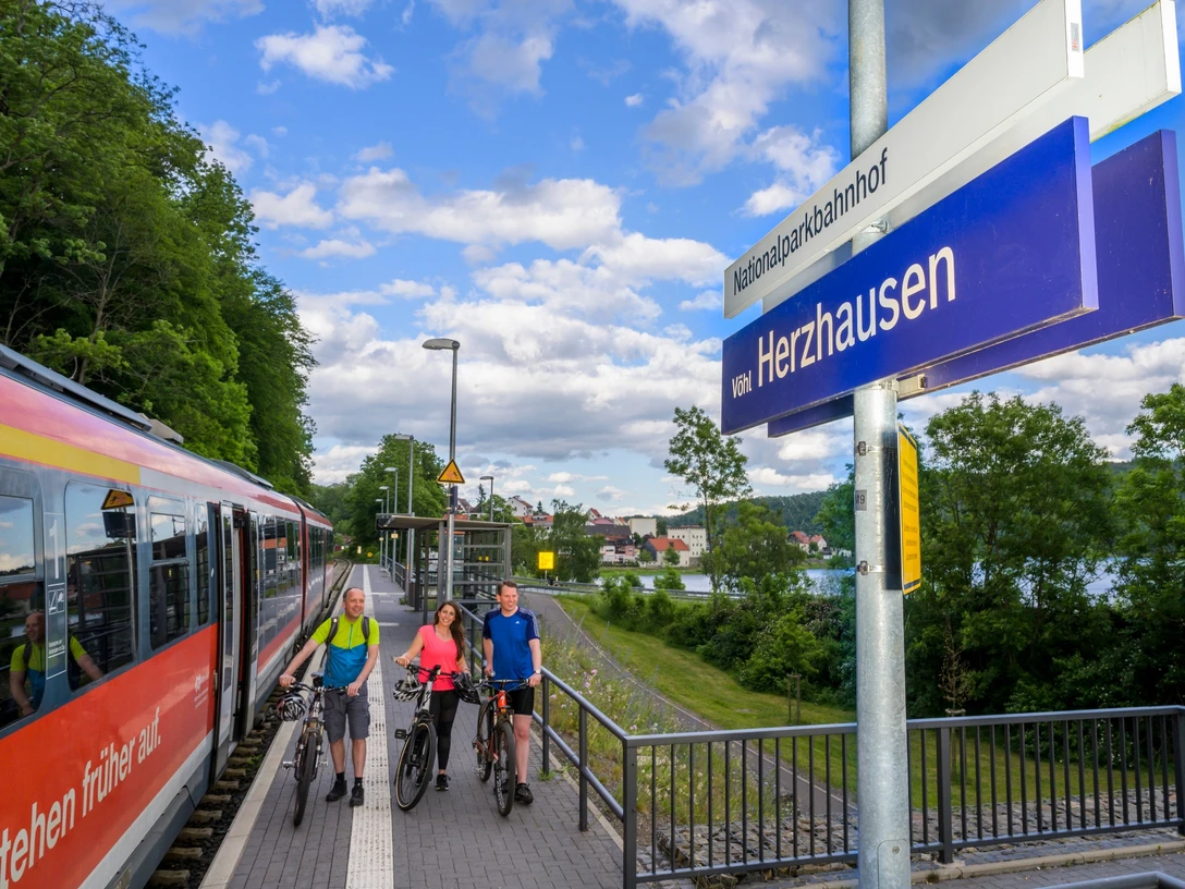 Nationalparkbahnhof Herzhausen