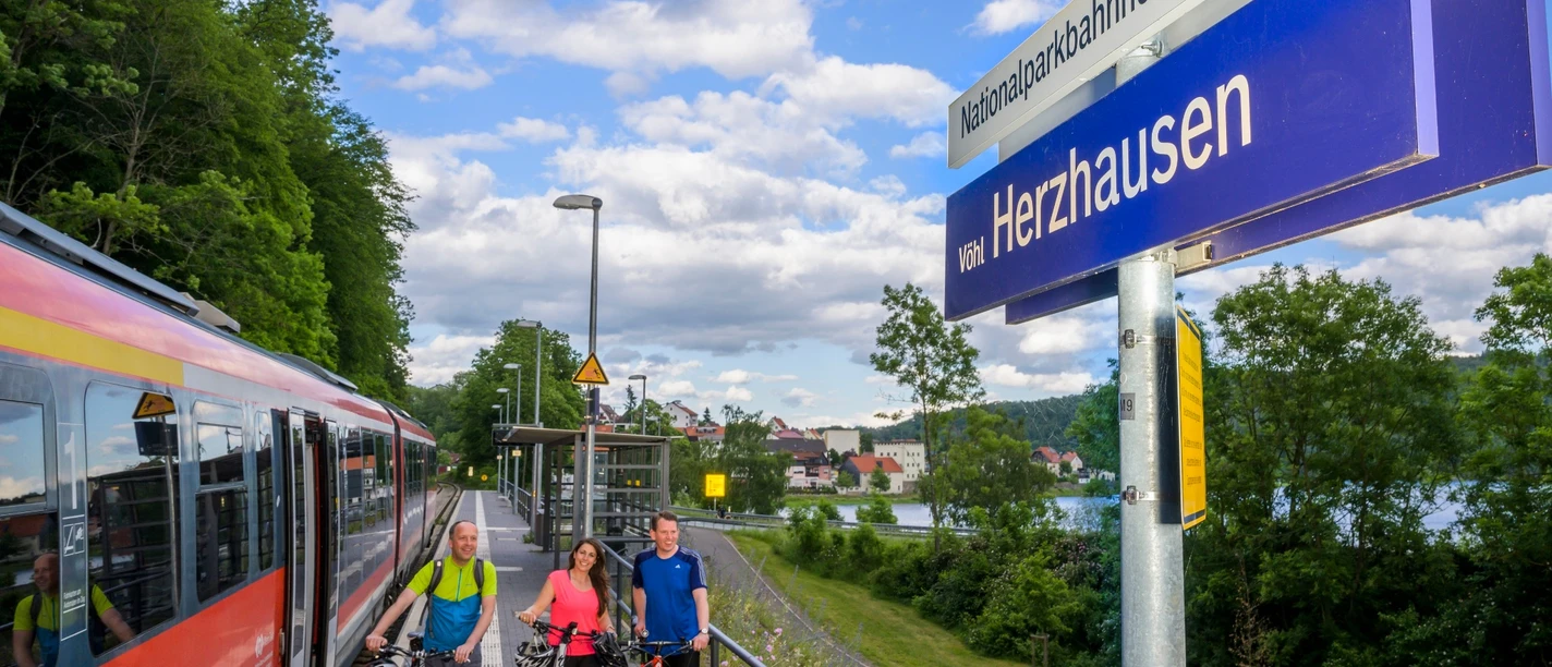 Nationalparkbahnhof Herzhausen