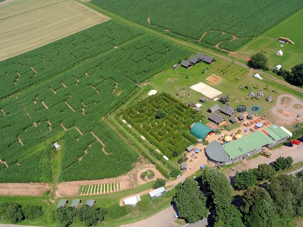Maislabyrinth am Edersee Vöhl