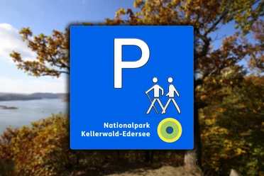 Wanderparkplatz Nationalpark Kellerwald-Edersee Logo