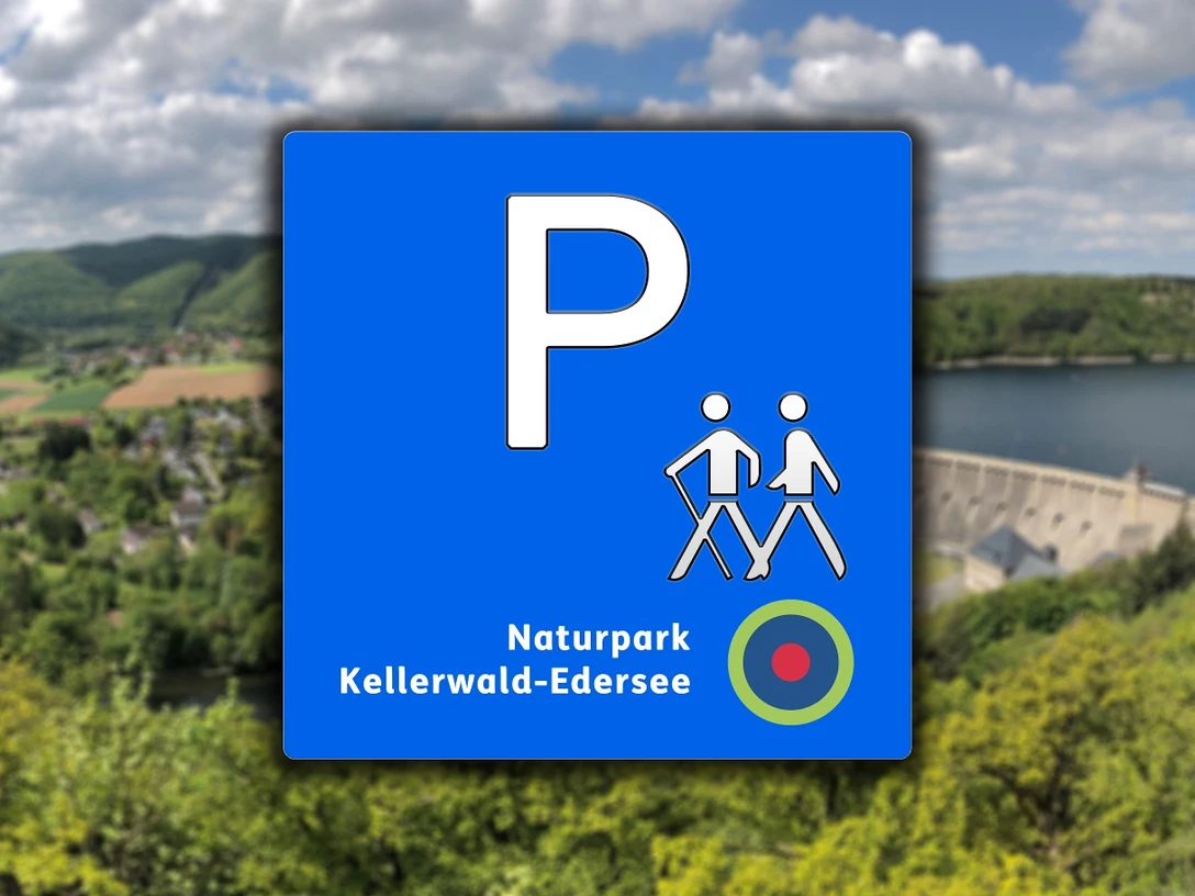Wanderparkplatz Naturpark Kellerwald-Edersee Symbolbild