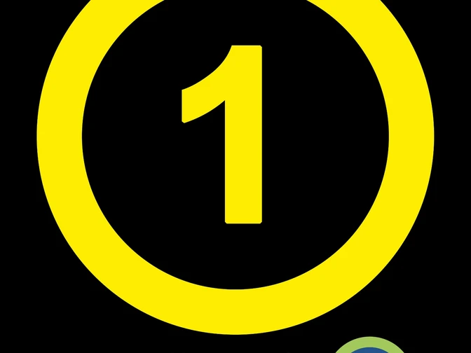 Markierungszeichen Rundwanderweg Naturpark Kellerwald-Edersee 1