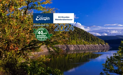 24-Stunden Wanderabenteuer Edersee 2024