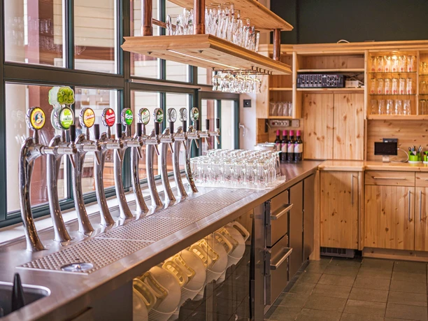 Wernesgrüner Brauschenke Zapfanlage