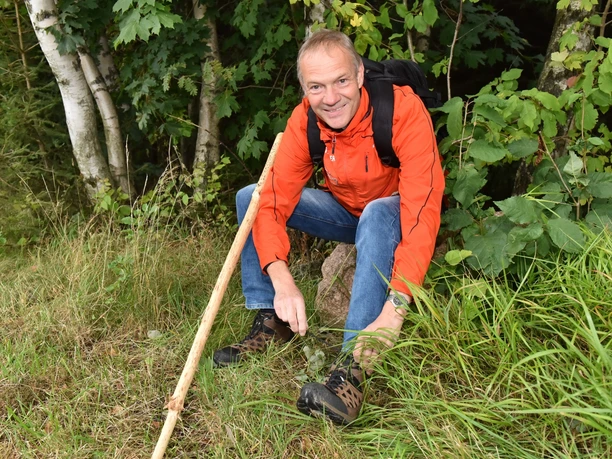 Wanderer im Kahleberggebiet