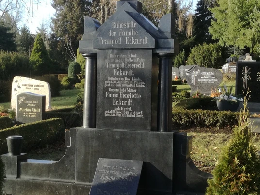 Grabstätte von Traugott Eckardt