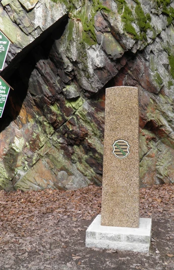 Geografischer Mittelpunkt Sachsens