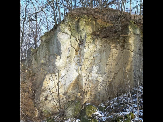 Mühlsteinbruch am Hasenbach in Sornzig