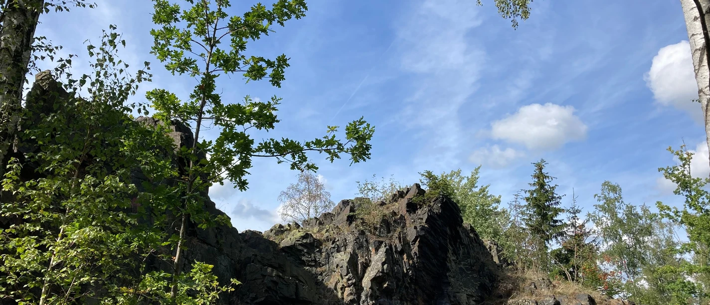 Felsformation Katzenstein in Falkenstein am Felsenweg 3b