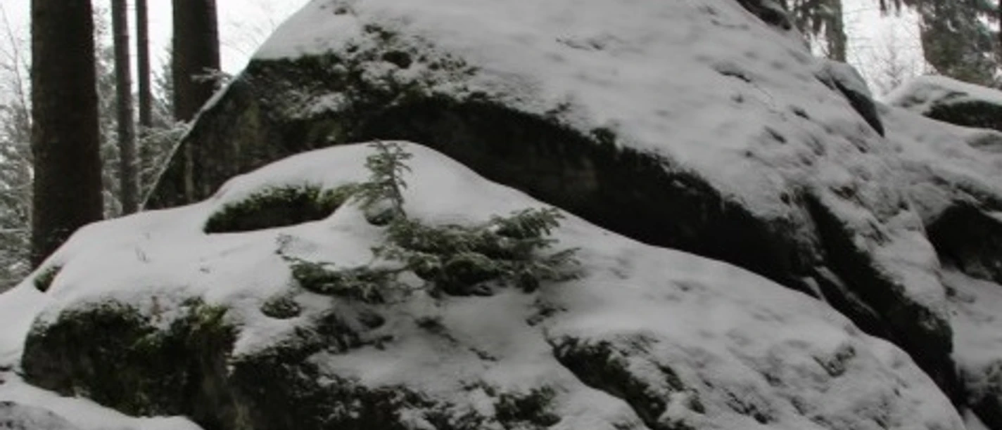 Felsklippen an der Hohen Reuth zwischen Kottengrün und Theuma
