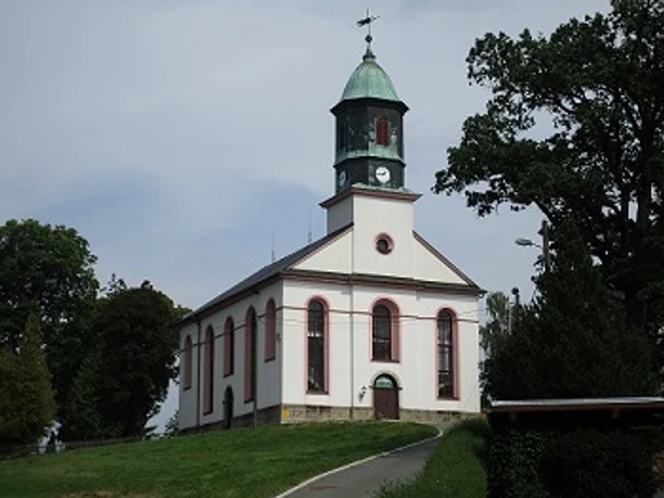 ev.-luther. Kirche in Muldenhammer OT Morgenröthe-Rautenkranz