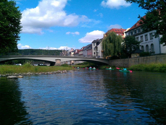Kajak-Tour ab Greiz auf der Weißen Elster