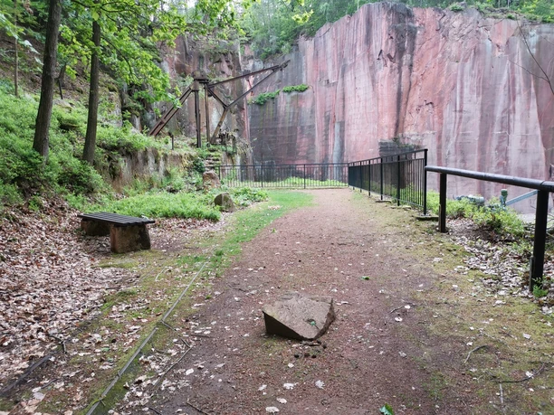 Aussichtsplattform Gleisbergbruch