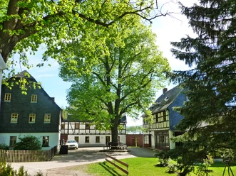 Wiesenmühle Thalheim Innenhof