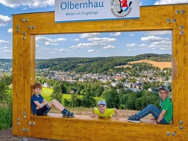 Bilderrahmen am Rübenauer Weg