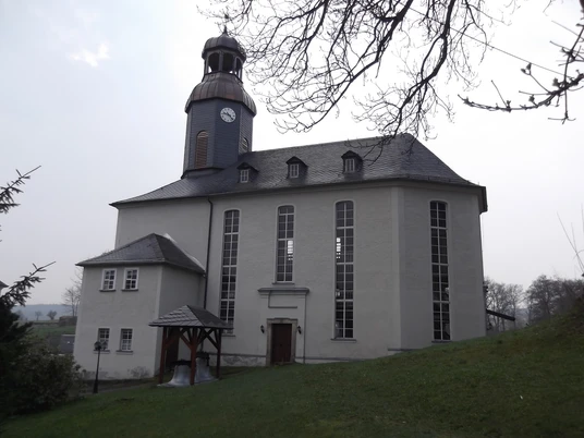 Kirche Rodau nach Sanierung