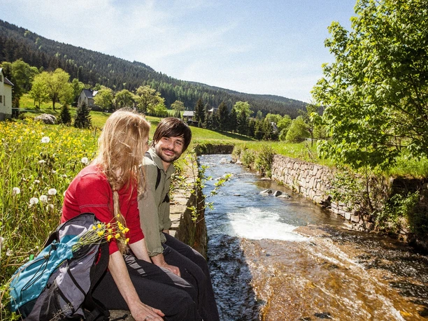 Am Pöhlwasser in Rittersgrün