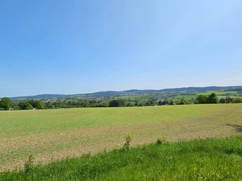 Ausblick vom Rastplatz am Wasserturm Auerbach
