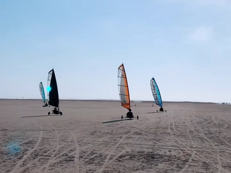 Strandsegeln auf Rømø