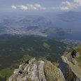Aussicht vom Pilatus Richtung Vierwaldstättersee