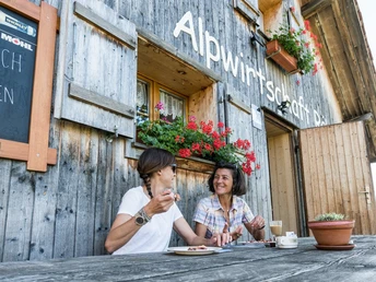 Zwischenverpflegung in der Räbalp