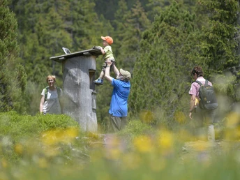 Posten auf dem Moorbäerpfad