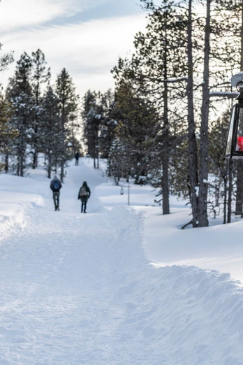 Winterwanderweg Langis