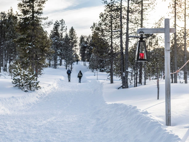 Winterwanderweg Langis