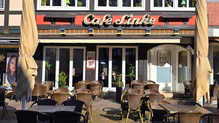 Außenansicht Cafe Sinke