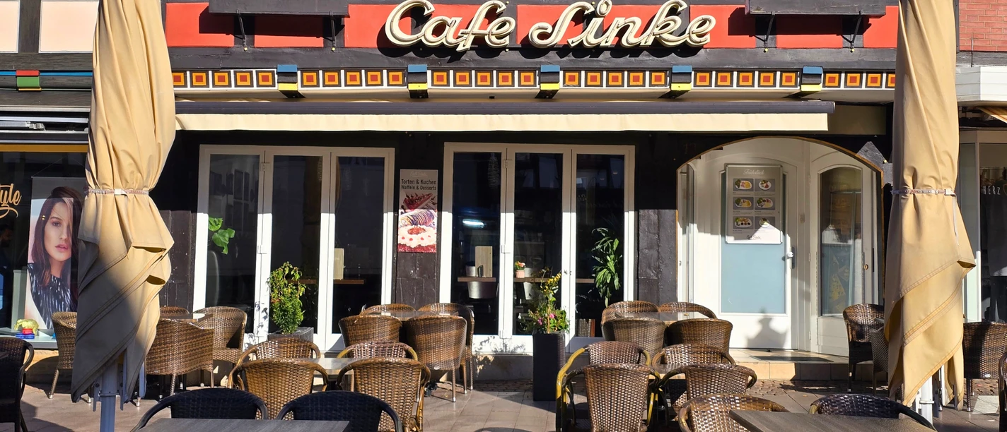 Außenansicht Cafe Sinke Außenansicht Cafe Sinke