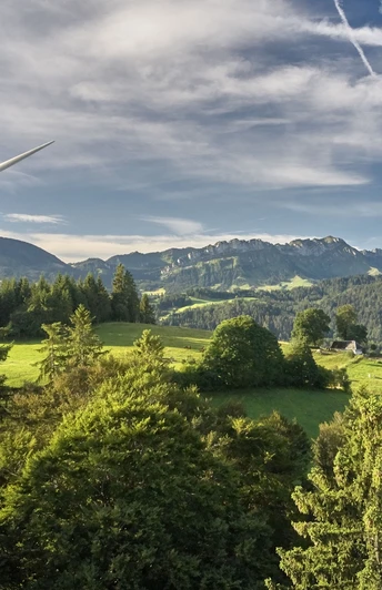 Die imposanten Windränder sind die Wahrzeichen der Gemeinde Entlebuch.