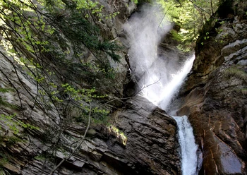 Wasserfall auf dem Eremitenweg