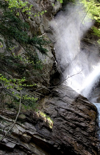 Wasserfall auf dem Eremitenweg