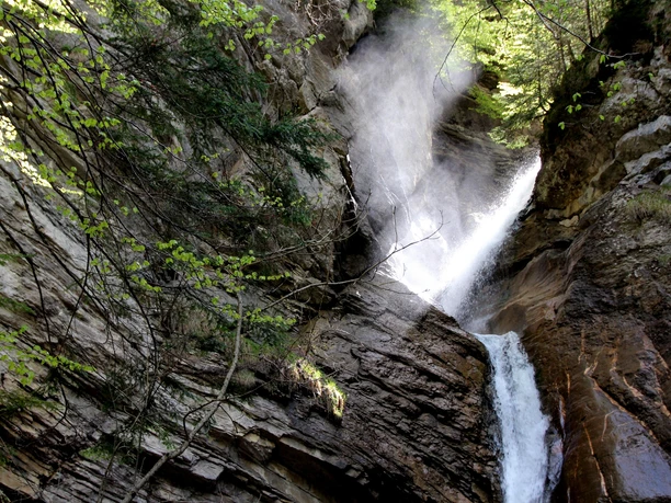 Wasserfall auf dem Eremitenweg