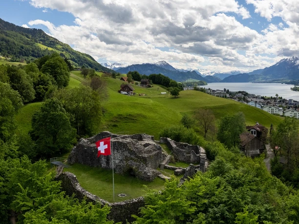 Sicht auf die Gesslerburg