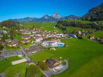 Luftaufnahme von Morschach