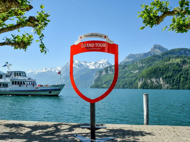 Fotospot der Grand Tour of Switzerland in Brunnen am Vierwaldstättersee