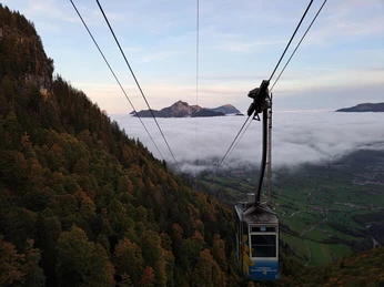 Luftseilbahn Morschach-Stoos und Nebelmeer