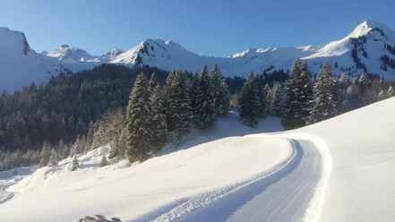 Langlaufloipe Chruteren