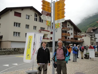 Am Start- und Zielpunkt