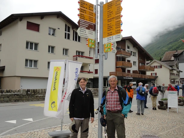 Am Start- und Zielpunkt