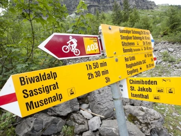 Bike-Tour 403: Hervorragend ausgeschildert!