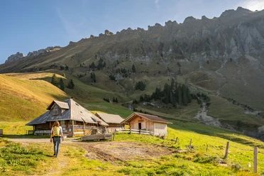 Das Alpbeizli auf der Alp Imbrig lädt zum Verweilen ein