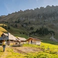 Das Alpbeizli auf der Alp Imbrig lädt zum Verweilen ein