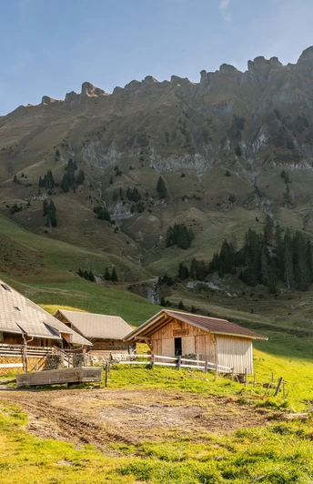 Das Alpbeizli auf der Alp Imbrig lädt zum Verweilen ein