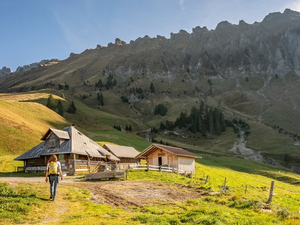 Das Alpbeizli auf der Alp Imbrig lädt zum Verweilen ein