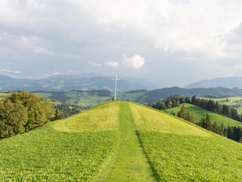 Herrliche Weitsicht bei der Schwesternegg auf das Entlebuch.