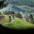 Biken mit der ganzen Familie auf der Marbachegg.
