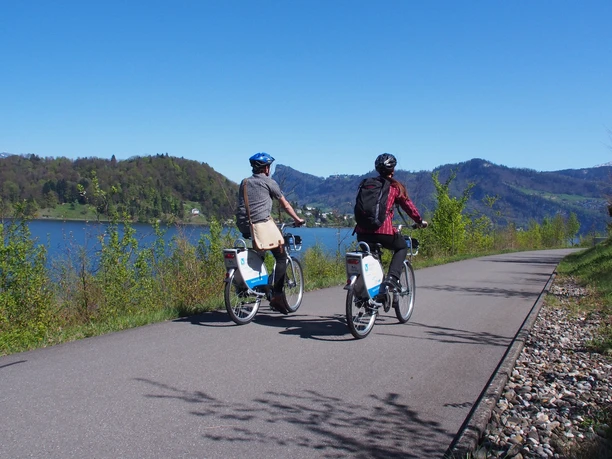 Veloweg Richtung Hergiswil, Nidwalden